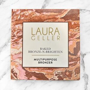 Laura Geller Baked Bronze N Brighten Multipurpose Bronzer Deluxe Size - Medium